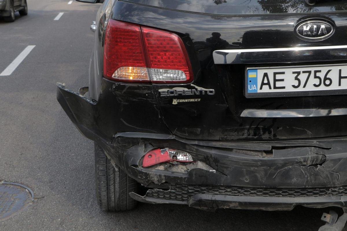 Повреждения Kia