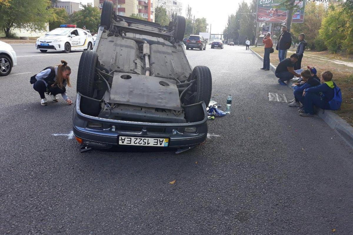 Водитель ВАЗа отделался парой царапин