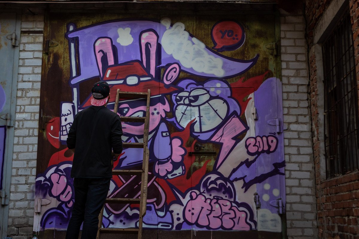 Куда же без уличного искусства Куда же без уличного искусства