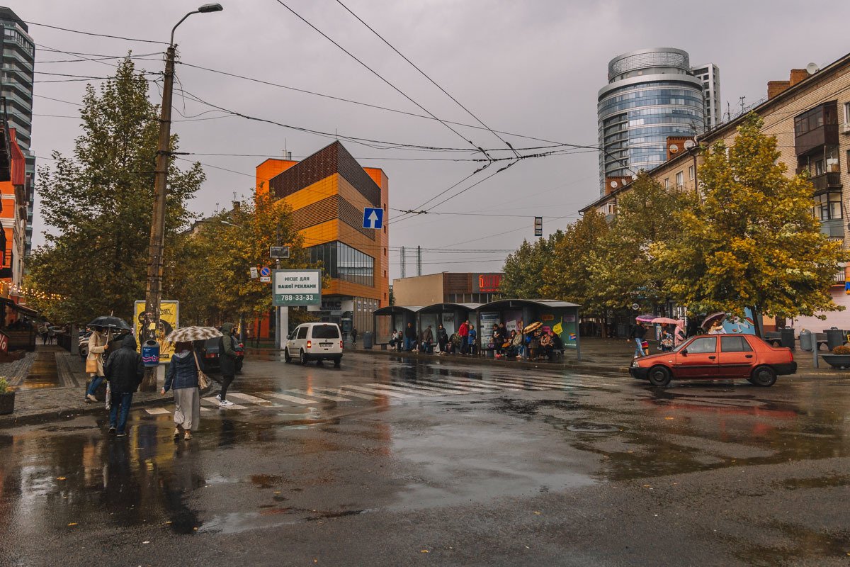 Мокрые перекрестки Днепра