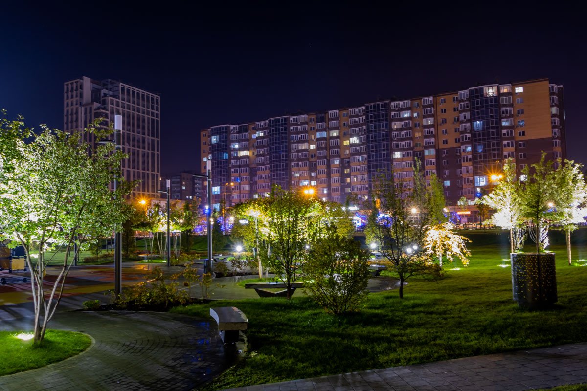 Жилмассив погружается в сон Жилмассив погружается в сон