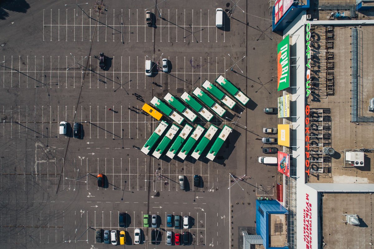 Автобусы выйдет на 3 маршрута