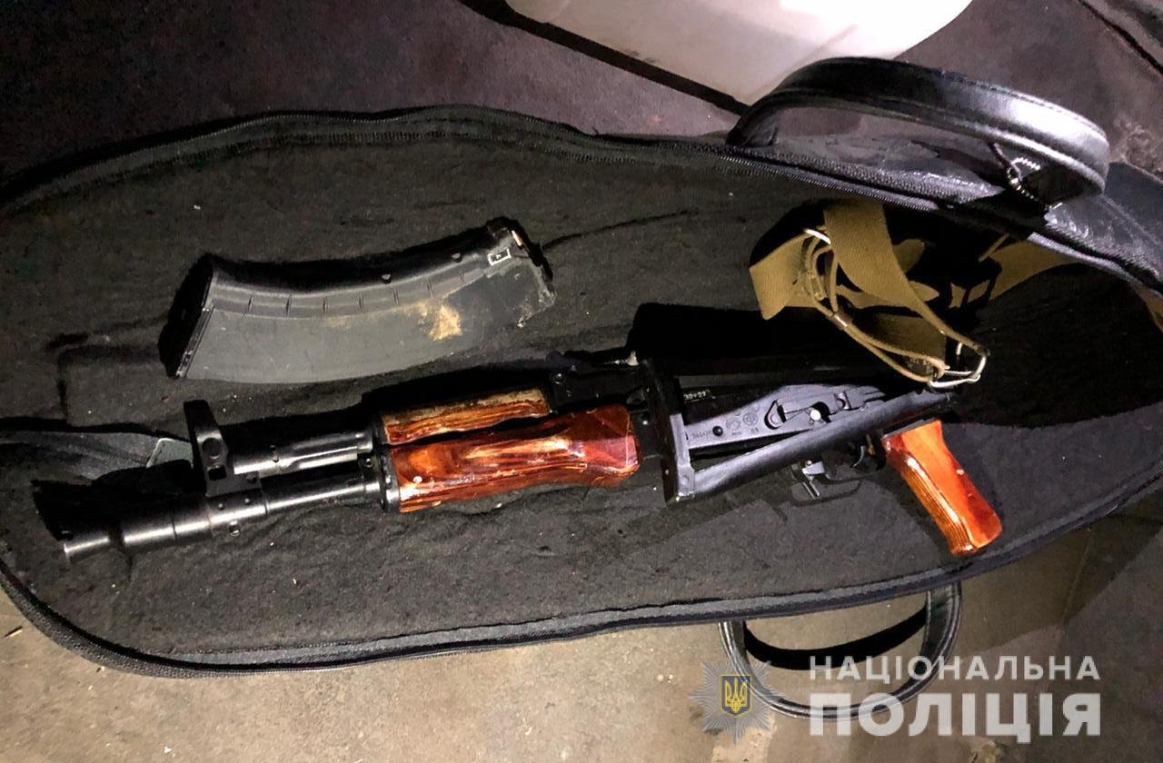 У мужчины нашли оружие и патроны