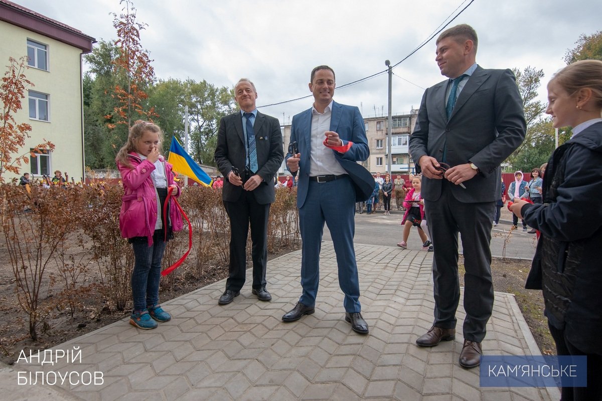 В Каменском открыли многоквартирный дом для переселенцев 5