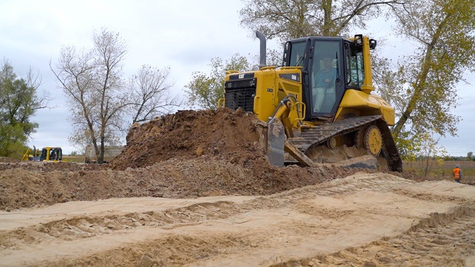 Строительные работы в разгаре Строительные работы в разгаре