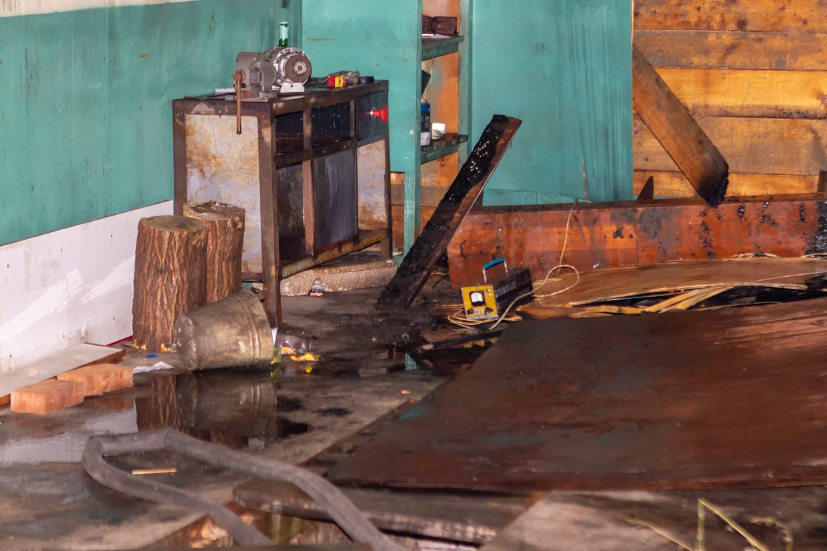 Предварительная причина ЧП - возгорание проводки