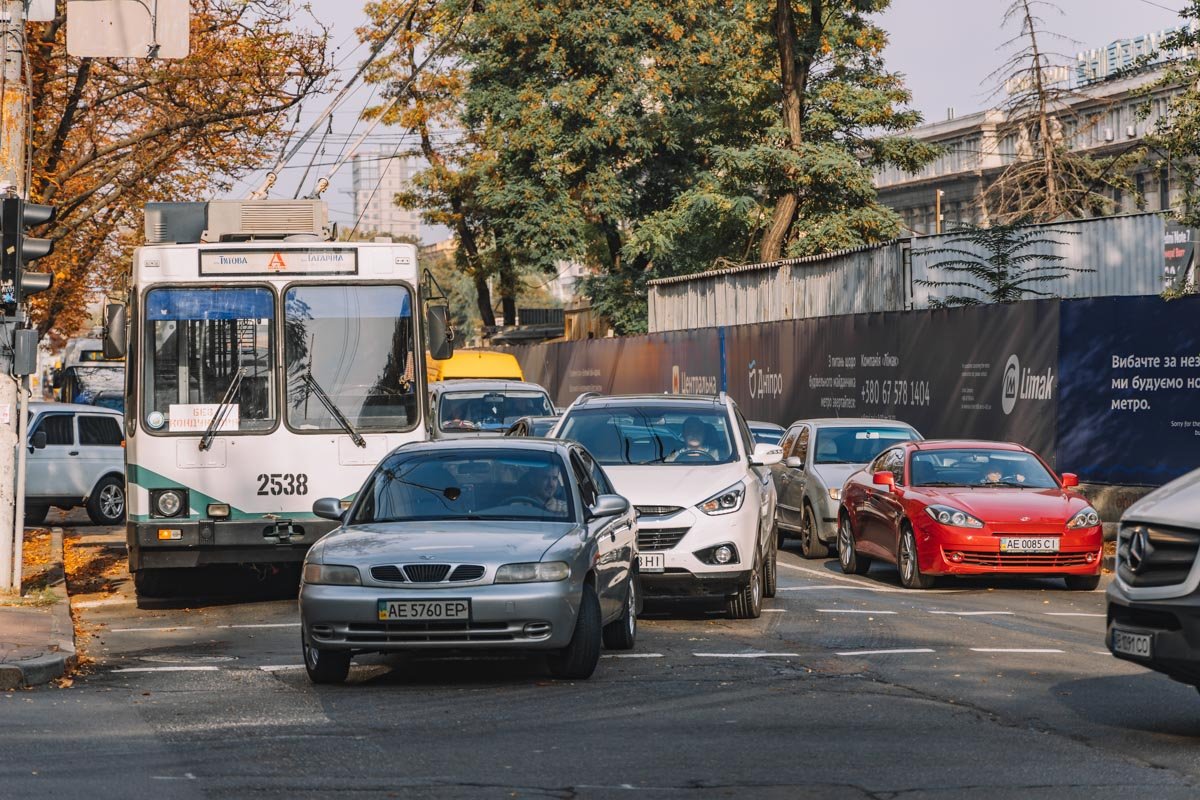 Авария произошла в центре города