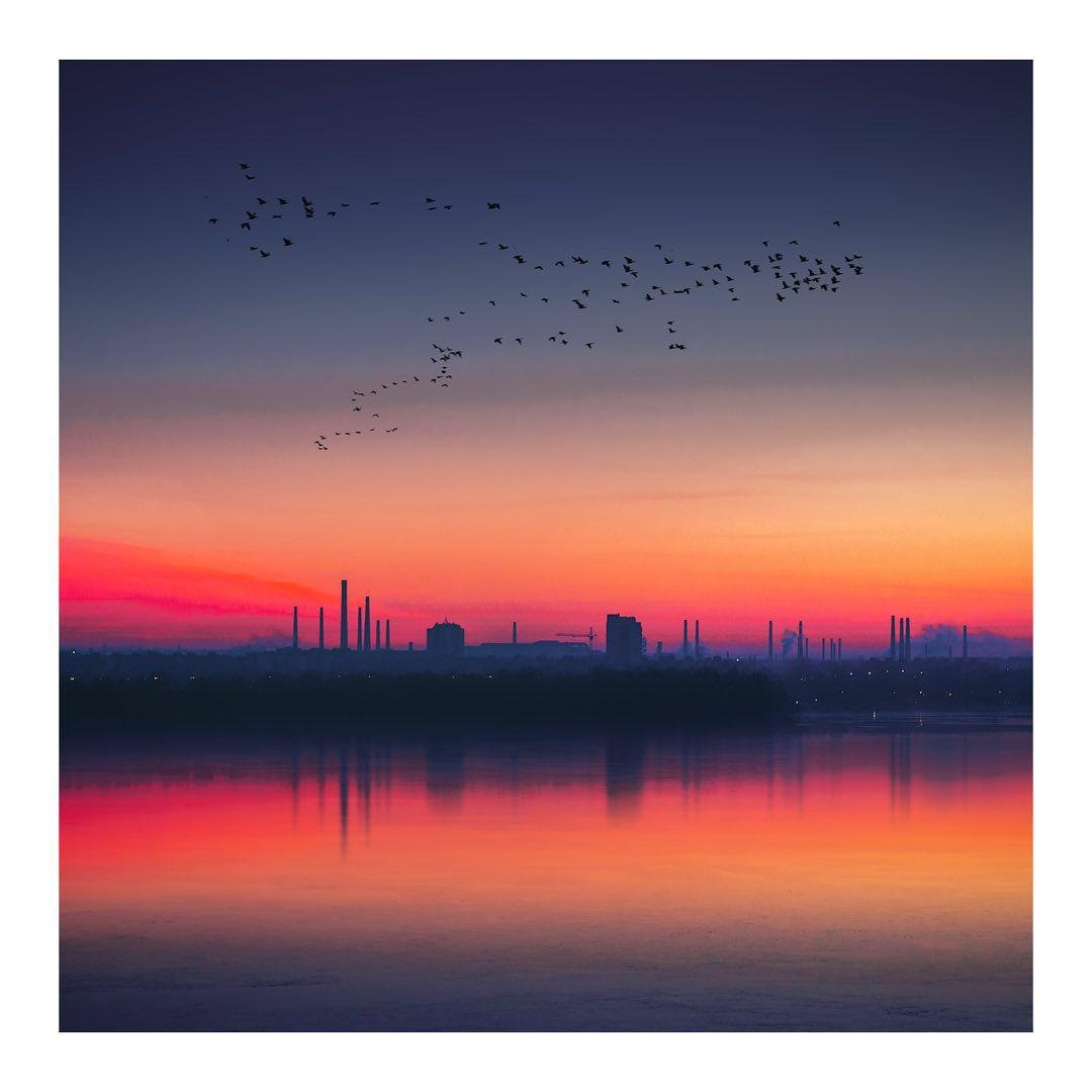 Малиновый закат. Фото: artemlazarev_ph Малиновый закат. Фото: artemlazarev_ph