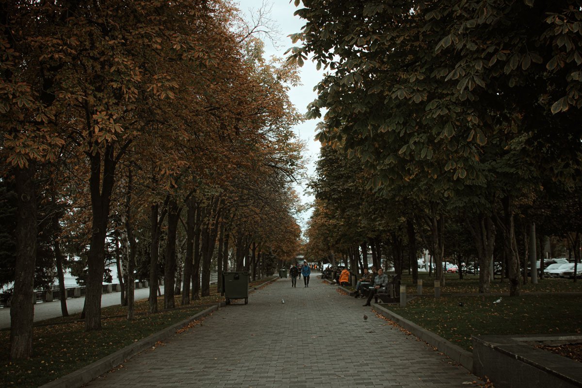 Пора, когда одинокие люди согревают замерзшие сердца дымом сигарет