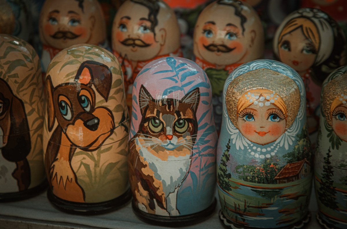 Интересно, какой котик на самой маленькой матрешке :3
