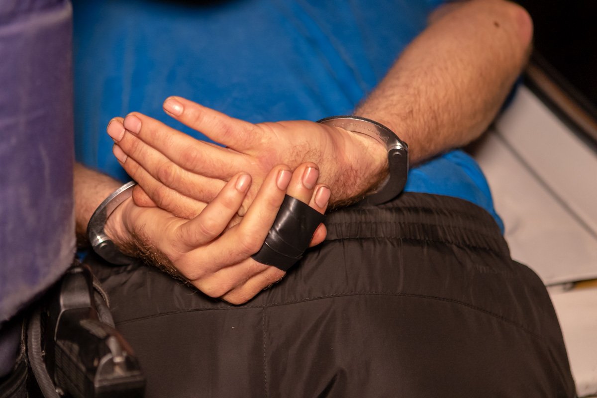 Задержанные мужчины уже имеют судимости Задержанные мужчины уже имеют судимости