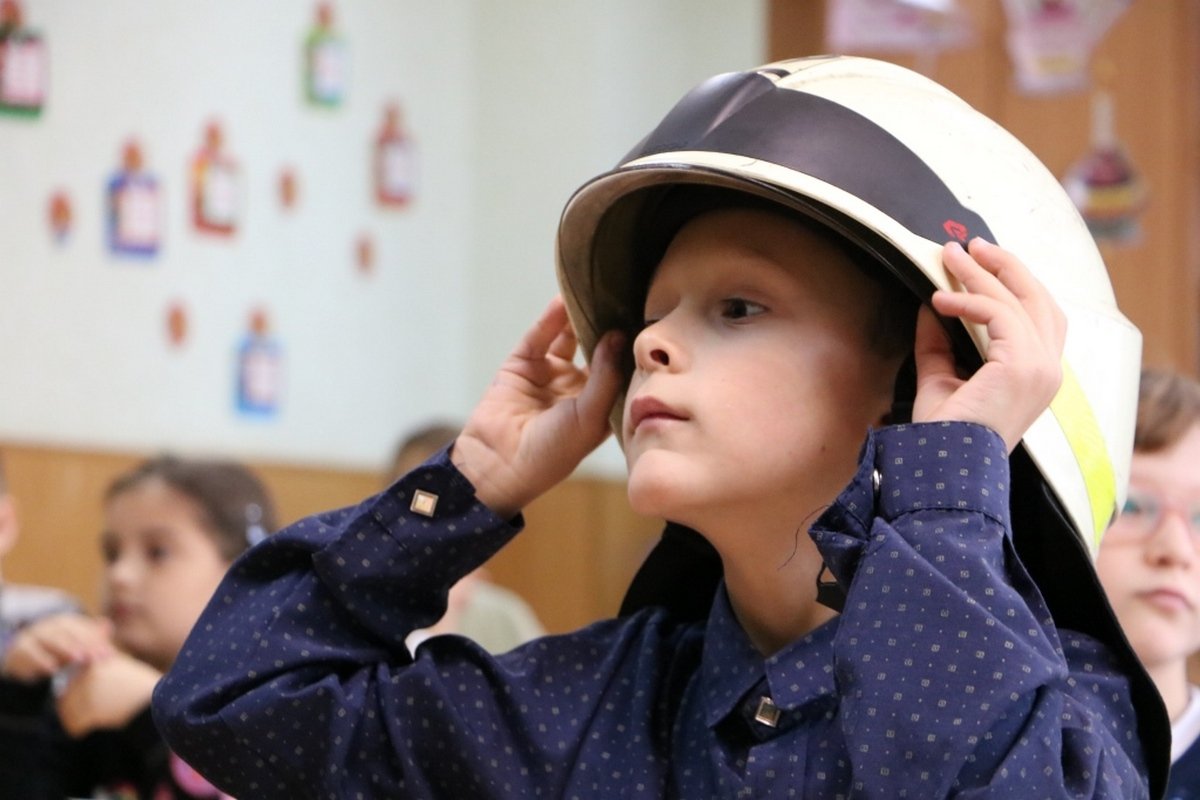 Маленький спасатель готов защищать город от неприятностей