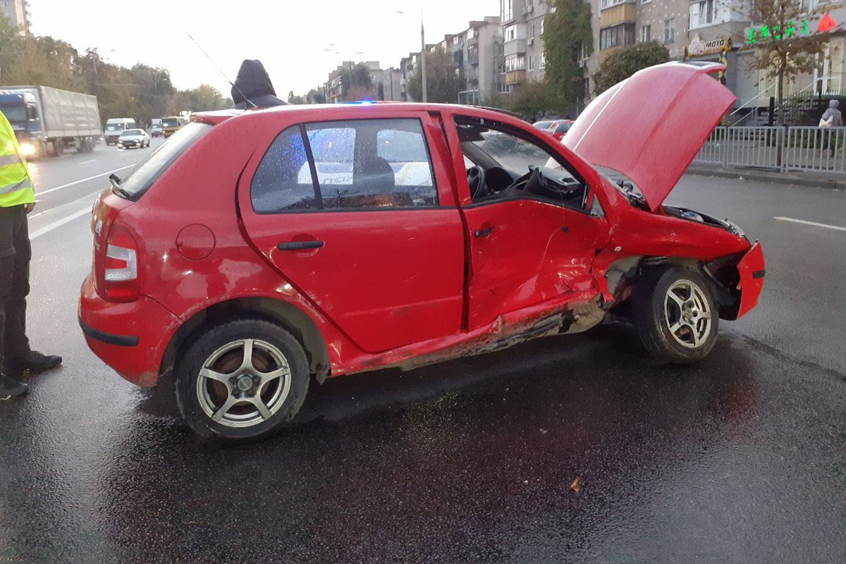 Повреждения Skoda