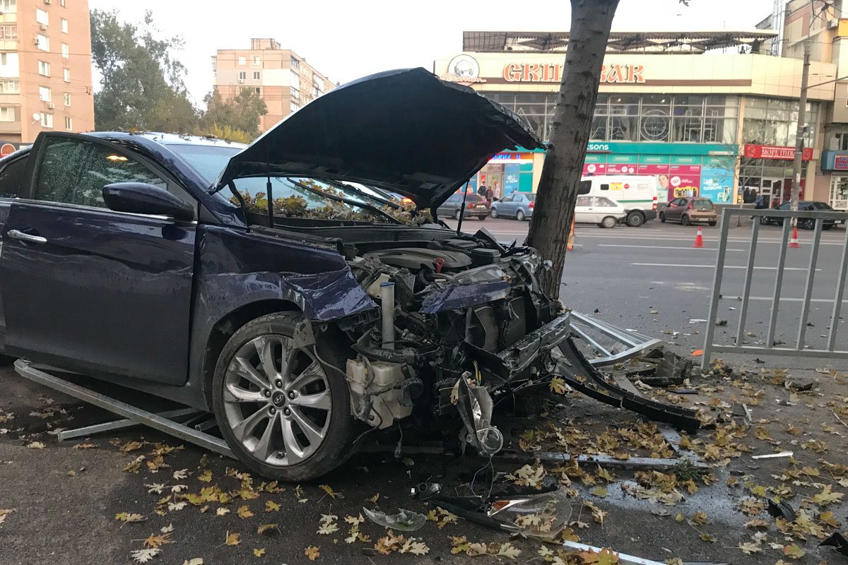 Водитель не пострадал