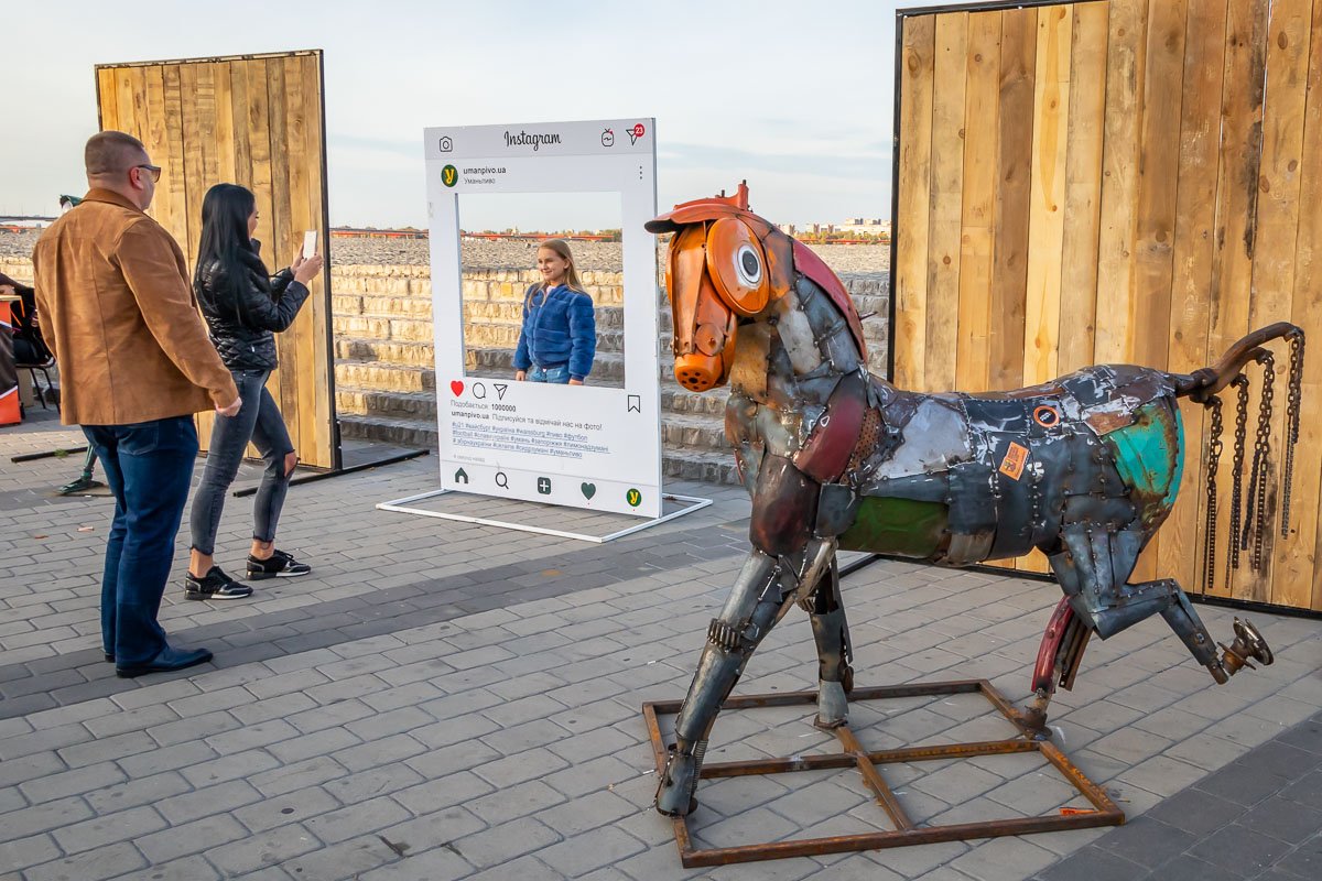 На фестивале множество фотозон