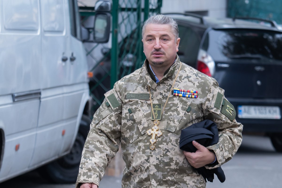 В акции приняли участие и военные капелланы В акции приняли участие и военные капелланы