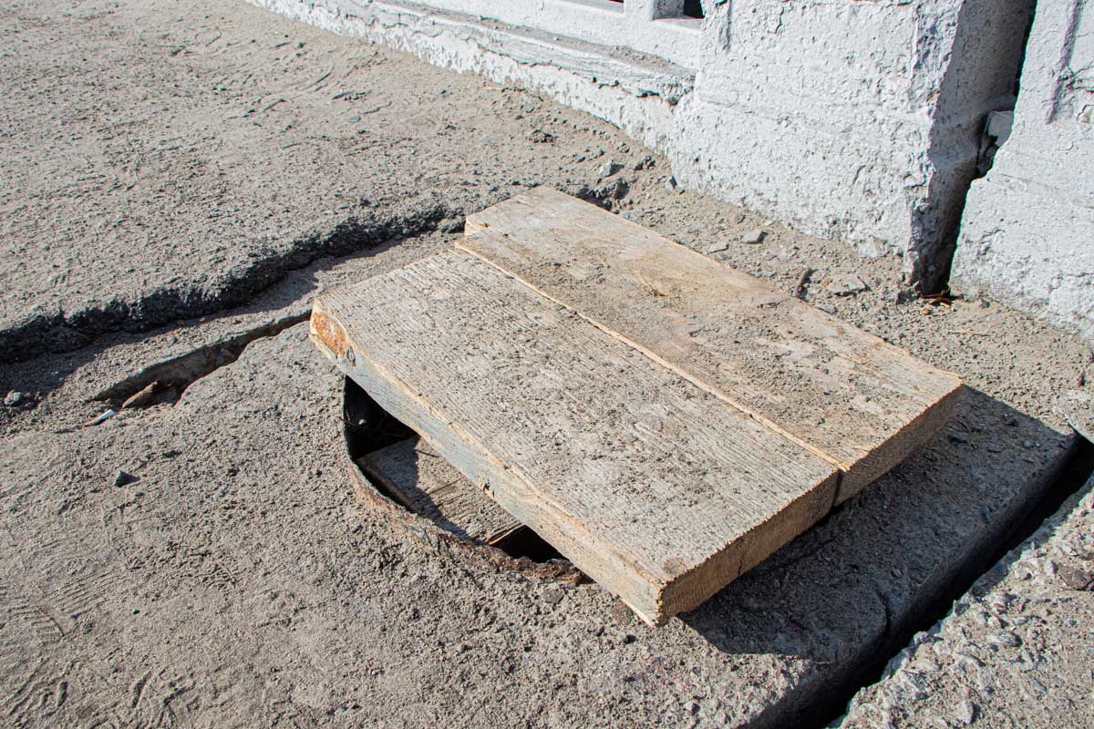 Перекрытие люка