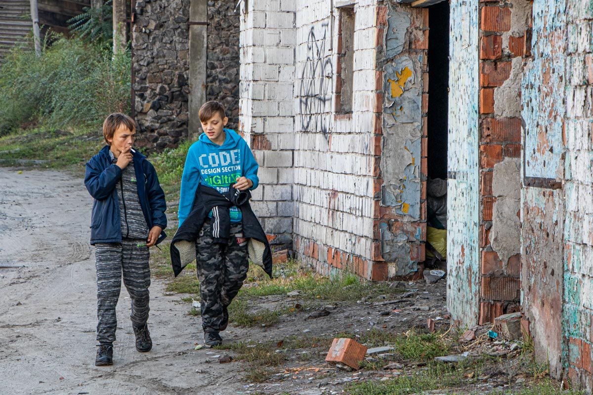 Не подходящее для прогулок место 