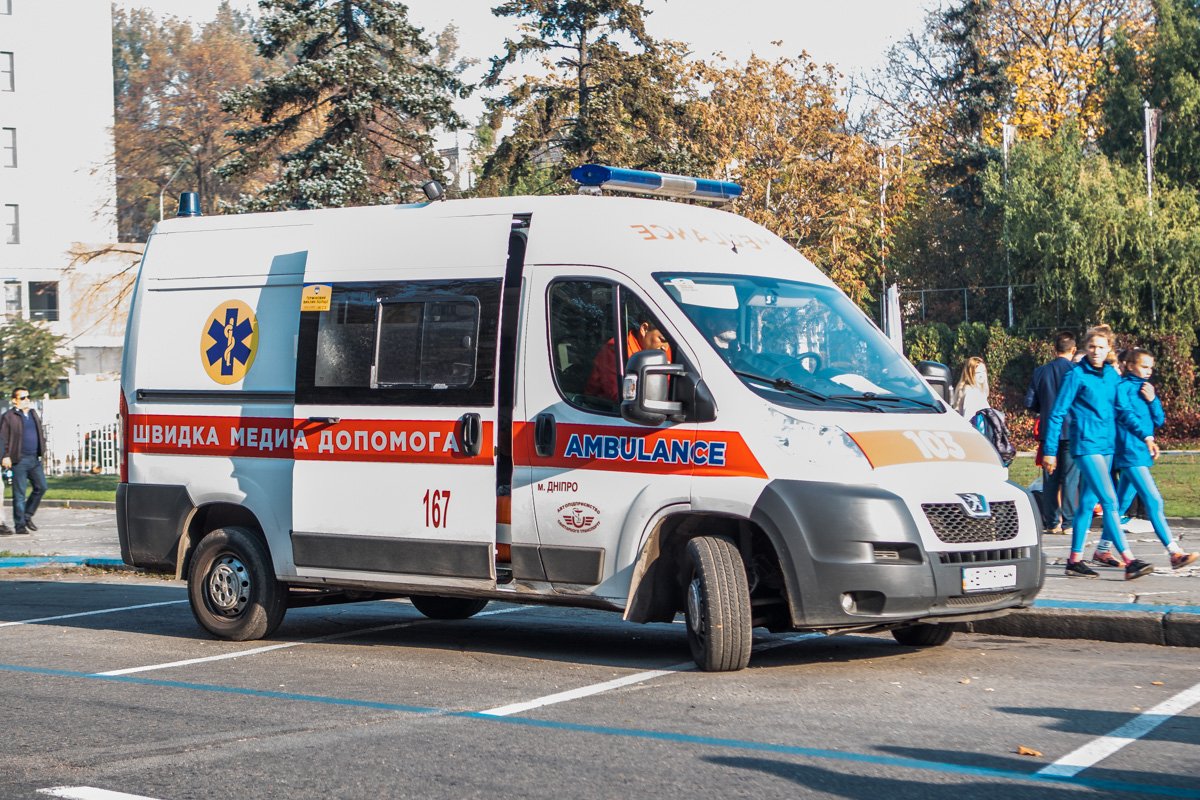 На месте дежурили медики  На месте дежурили медики