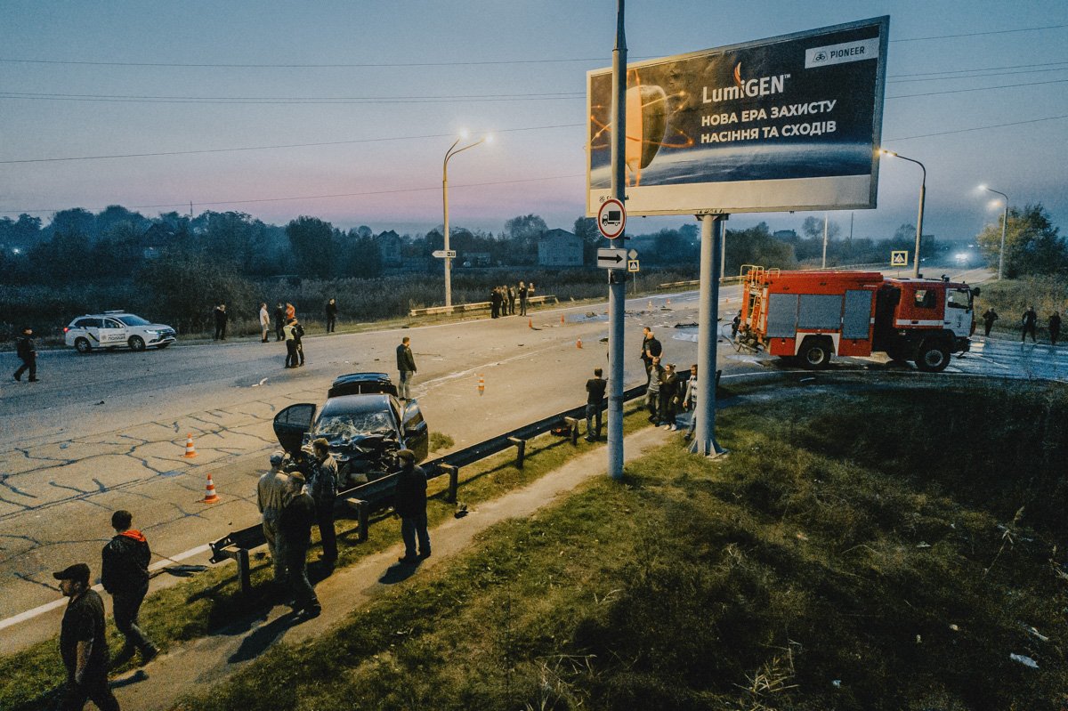 Проезд по Полтавскому шоссе частично перекрыт