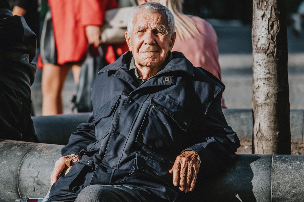 Он помнит город другим