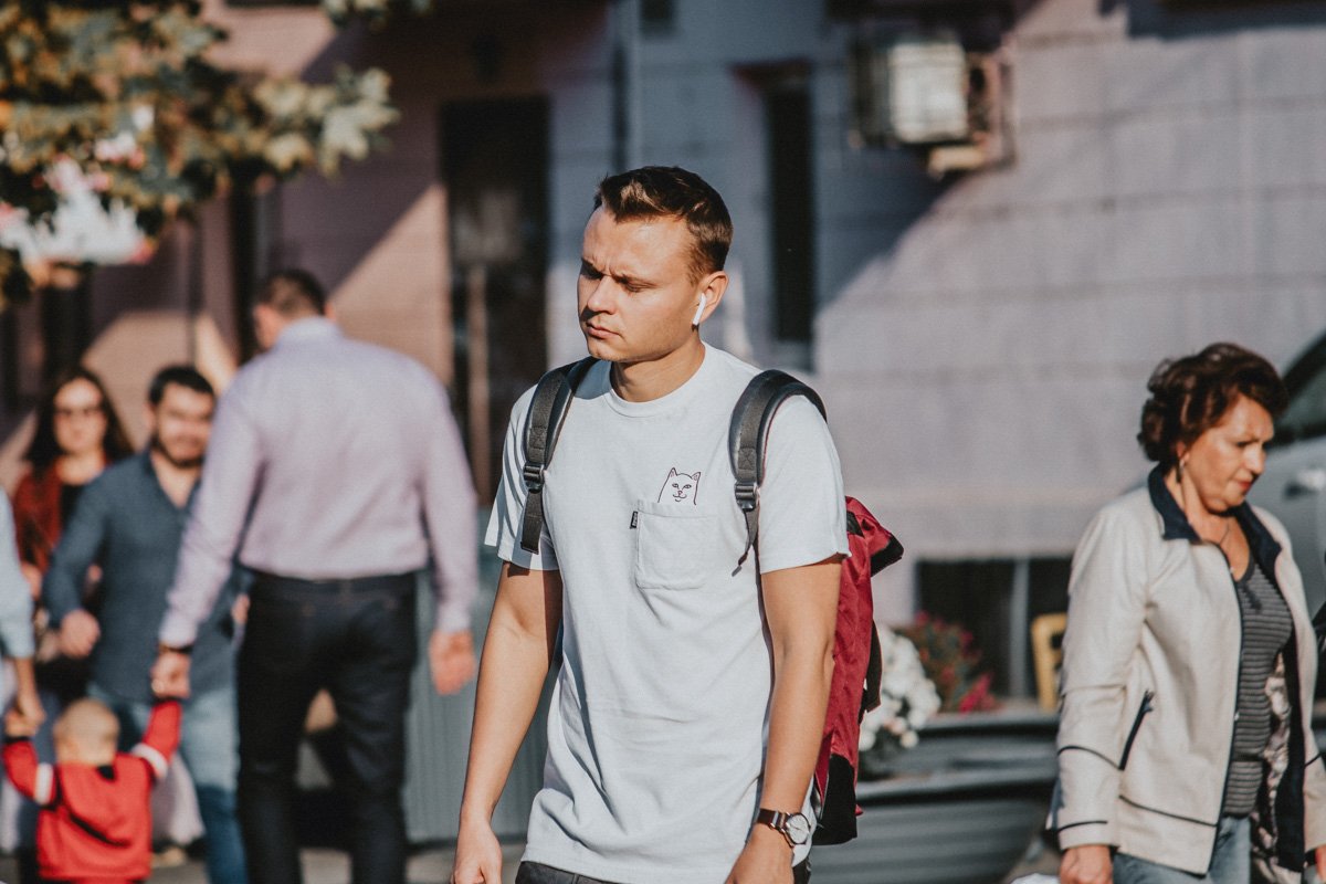 У парня своя атмосфера