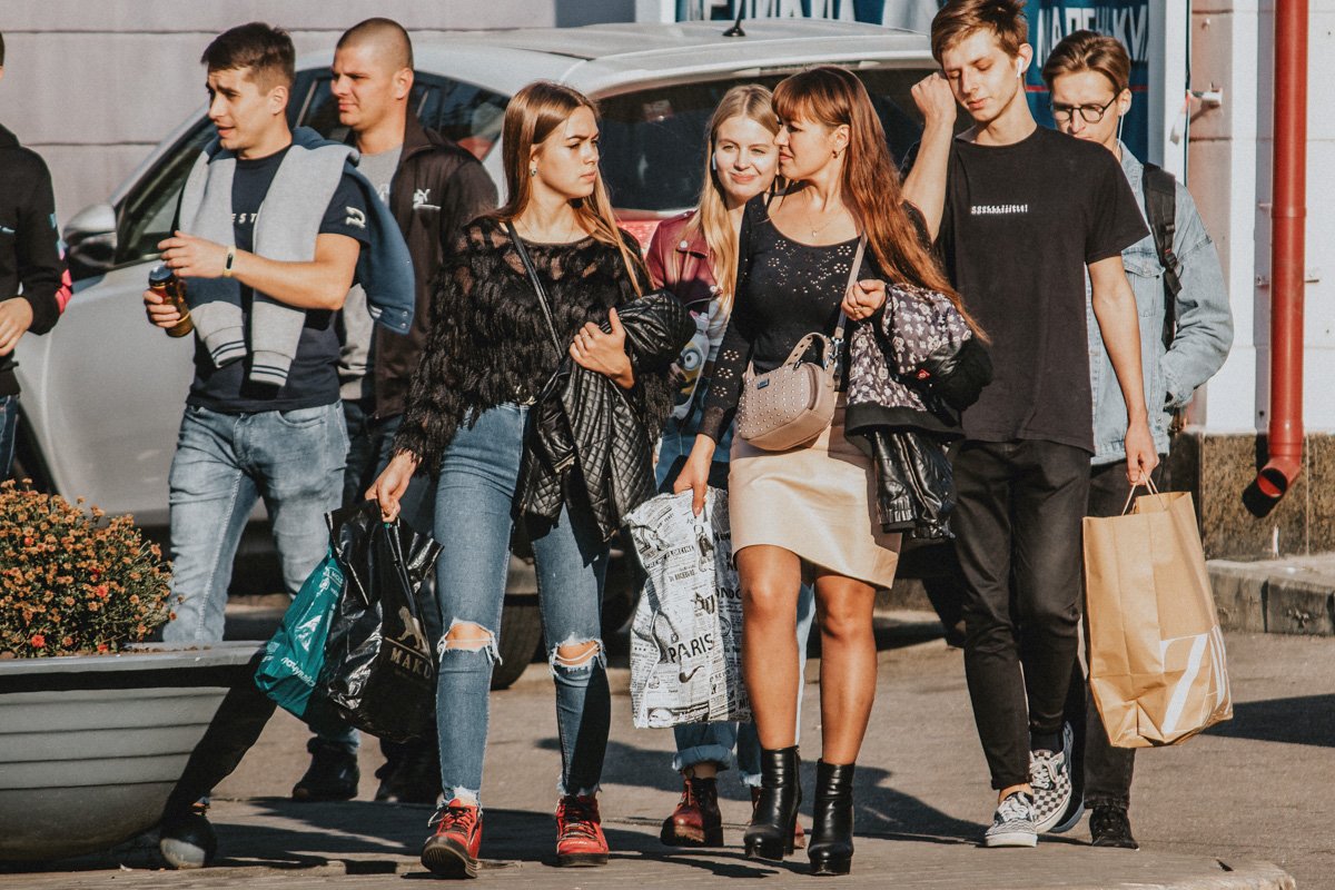 После удачного шоппинга