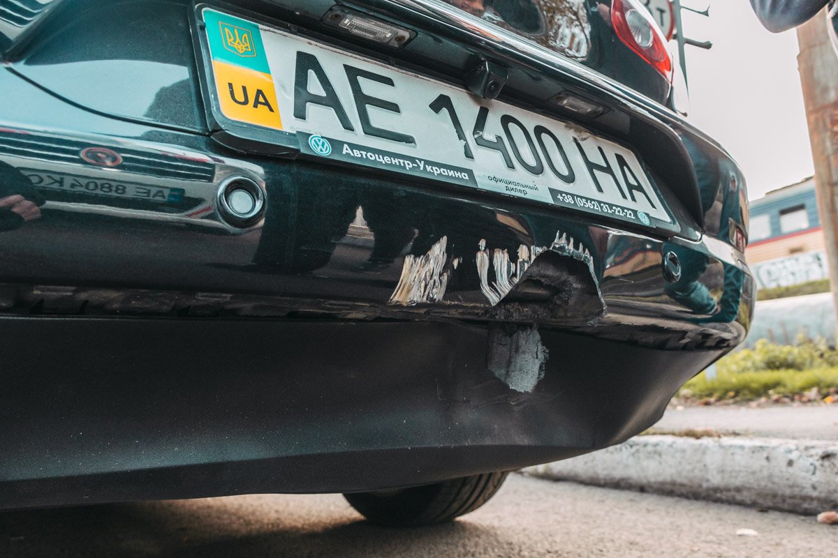 Повреждения на Volkswagen Повреждения на Volkswagen