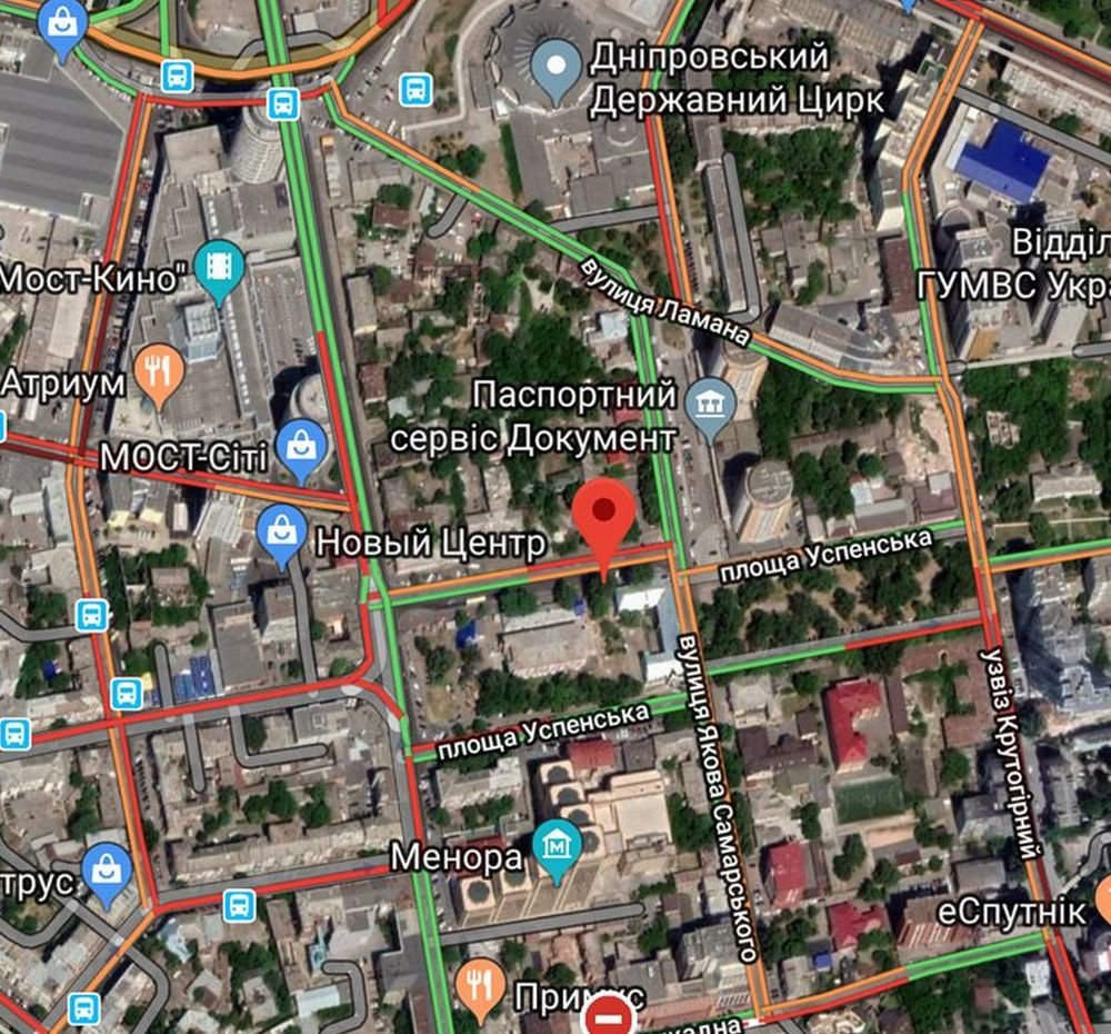 Карта центра города Карта центра города