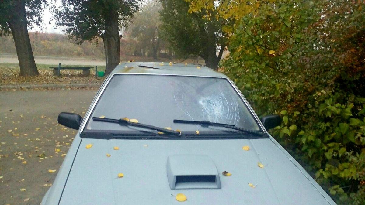 Автомобиль был припаркован возле дома на улице Немировича-Данченко