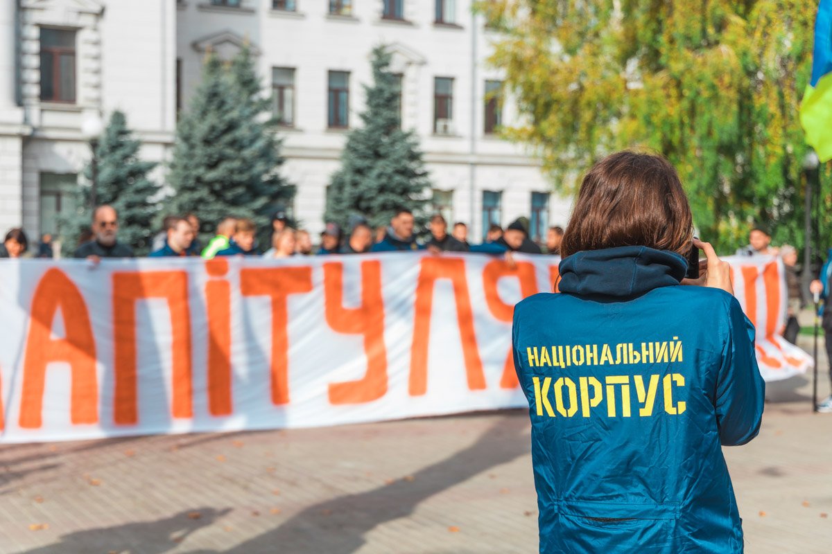 На мероприятие пришли бойцы, волонтеры и просто неравнодушные