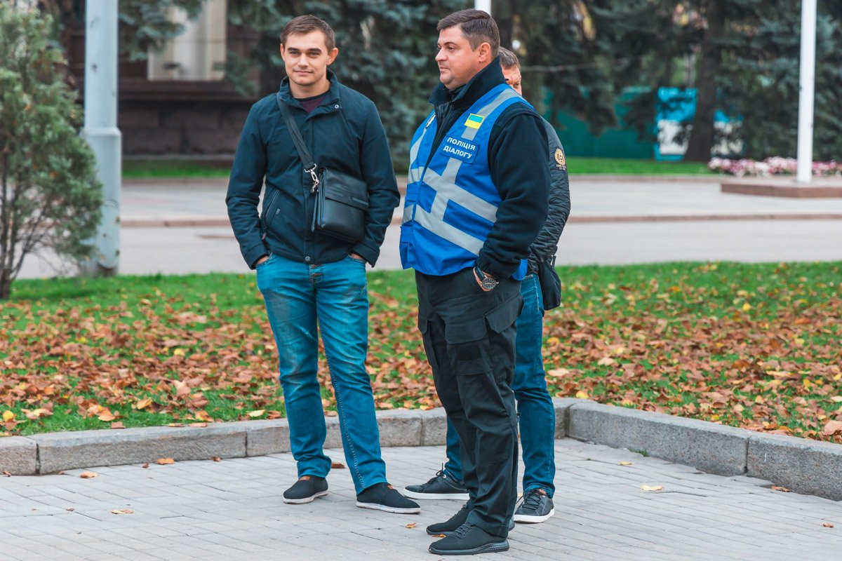 Полиция диалога следит за ситуацией