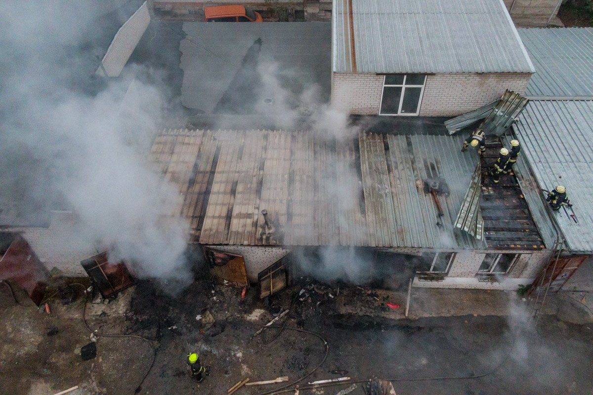 Общая площадь пожара составила порядка 70 квадратных метров Общая площадь пожара составила порядка 70 квадратных метров