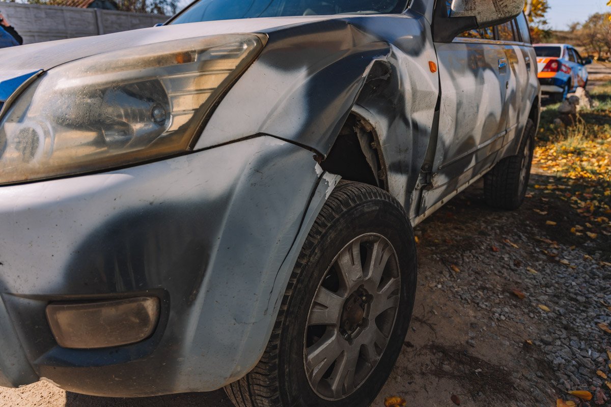 У автомобиля Great Wall были характерные повреждения