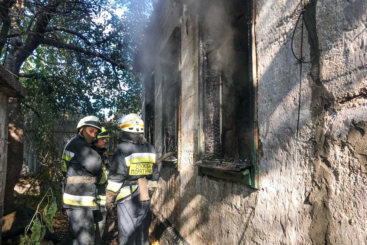 Пожар в жилом доме Пожар в жилом доме