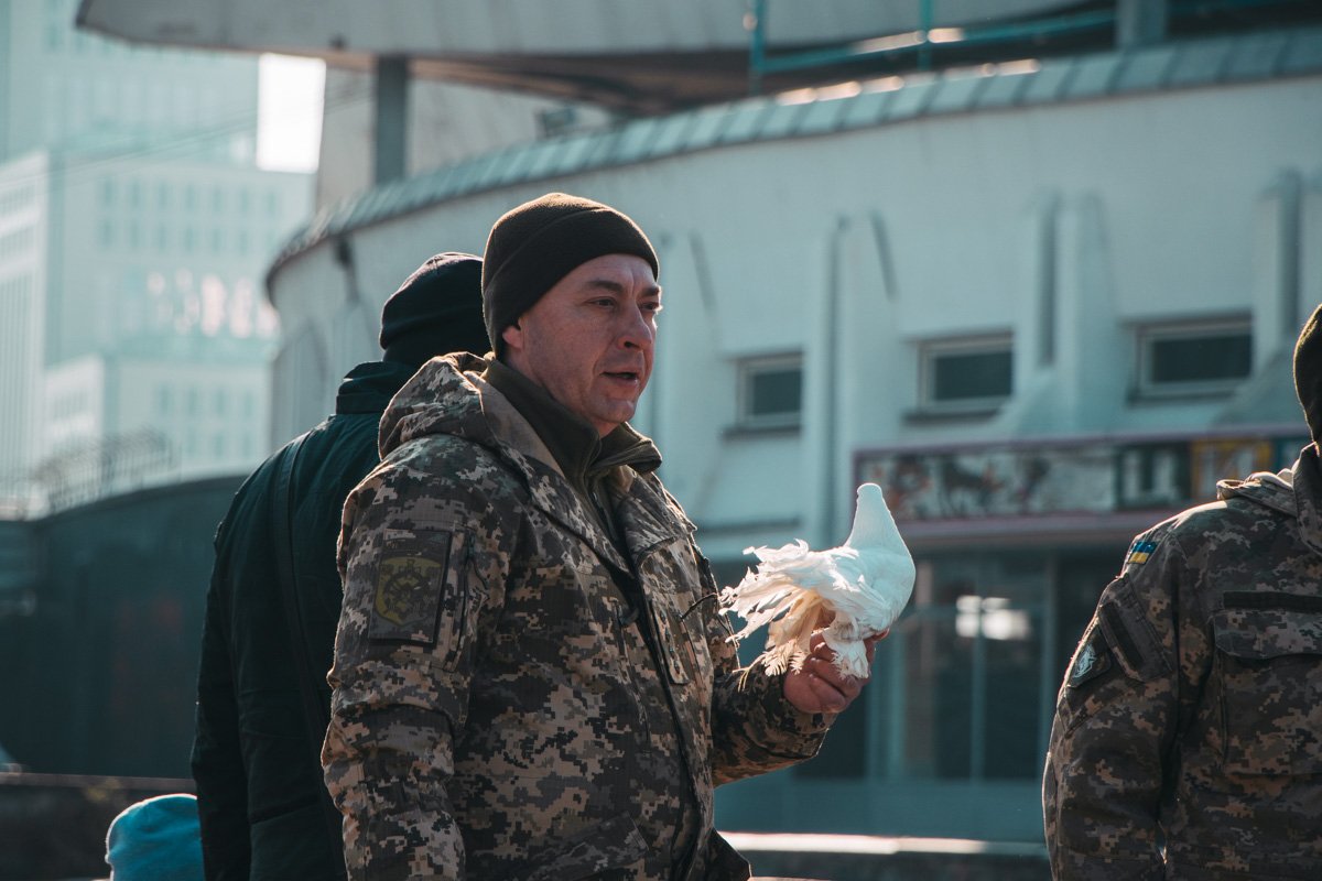 Мероприятие проходит возле цирка