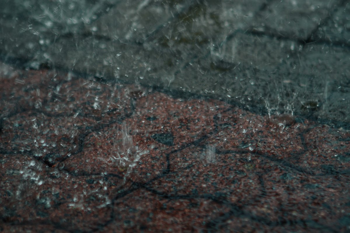 Приятно в такую погоду сидеть дома, а не вот это вот все