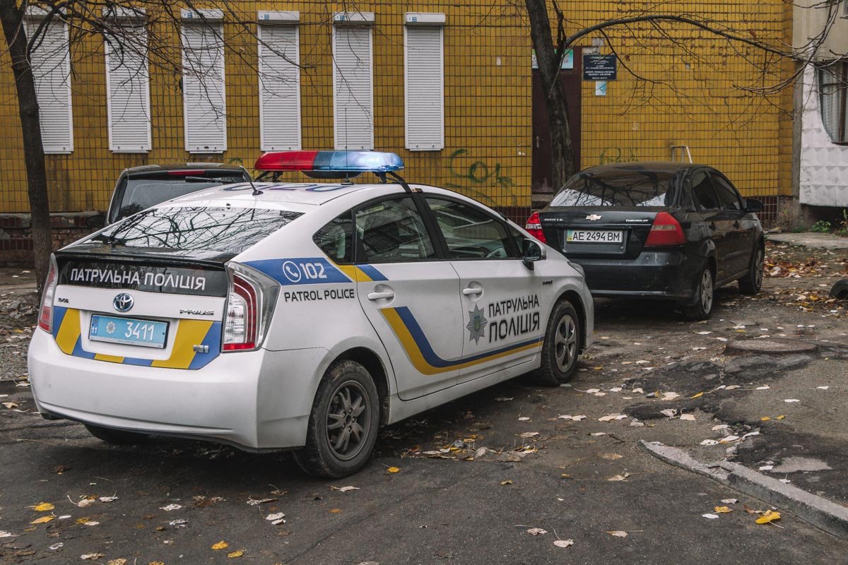 На месте работают правоохранители На месте работают правоохранители