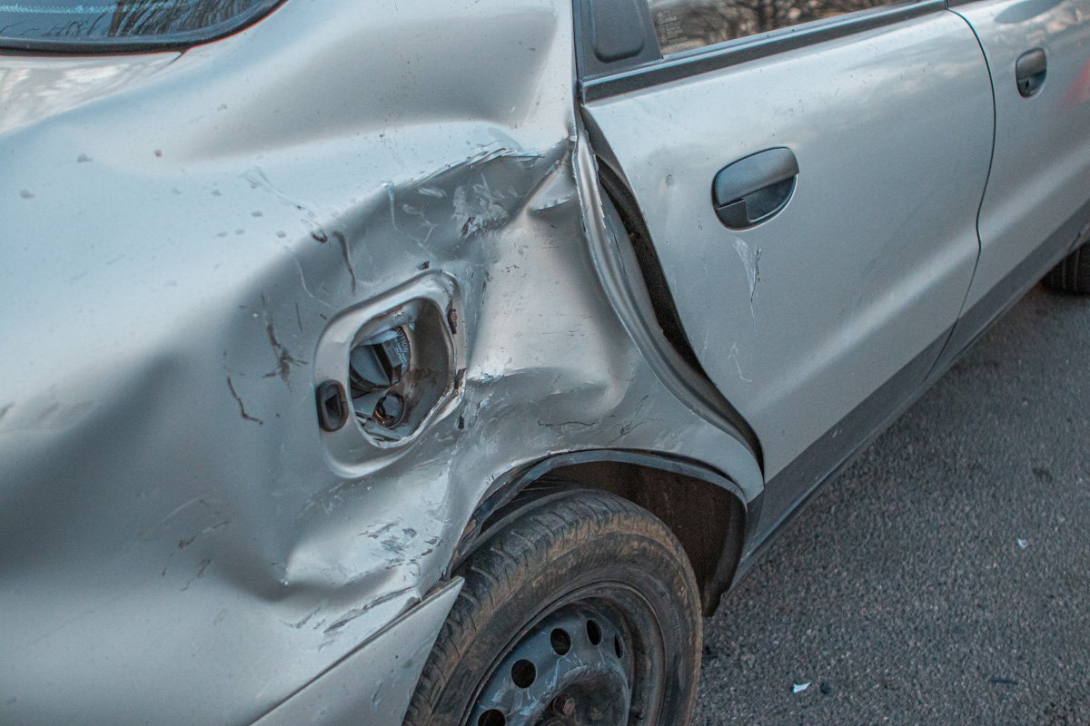 На месте образовалась пробка