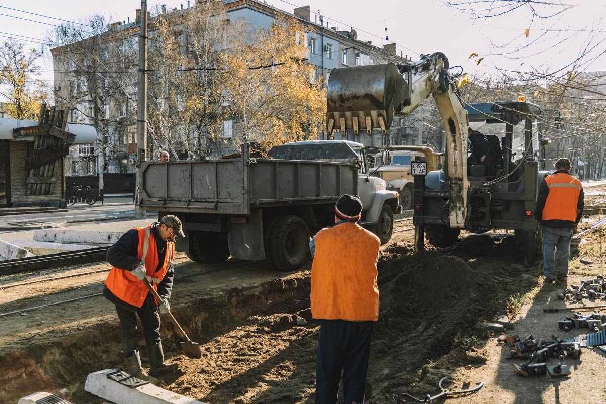Работа идет полным ходом