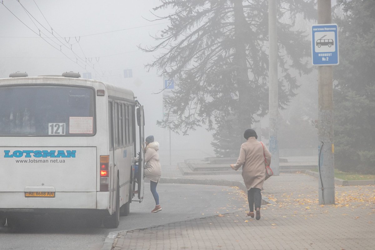 В Днепр крадется зима