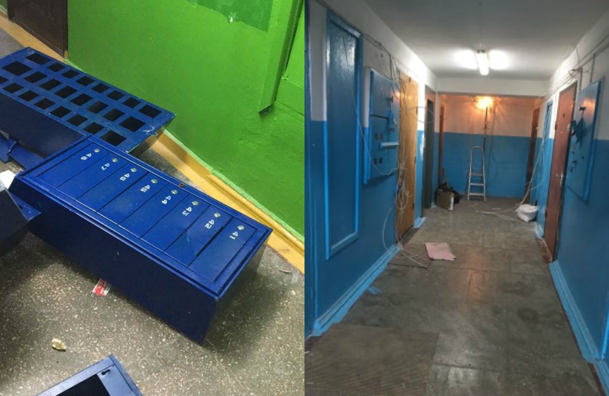 Посрывал и коммуникации - кабельное ТВ, домофон и интернет Посрывал и коммуникации - кабельное ТВ, домофон и интернет