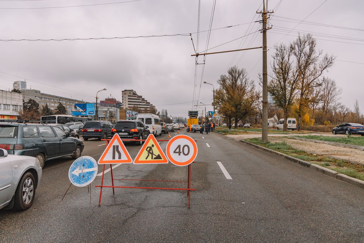 Инцидент произошел в районе перекрестка Набережной Победы с Крестьянским спуском
