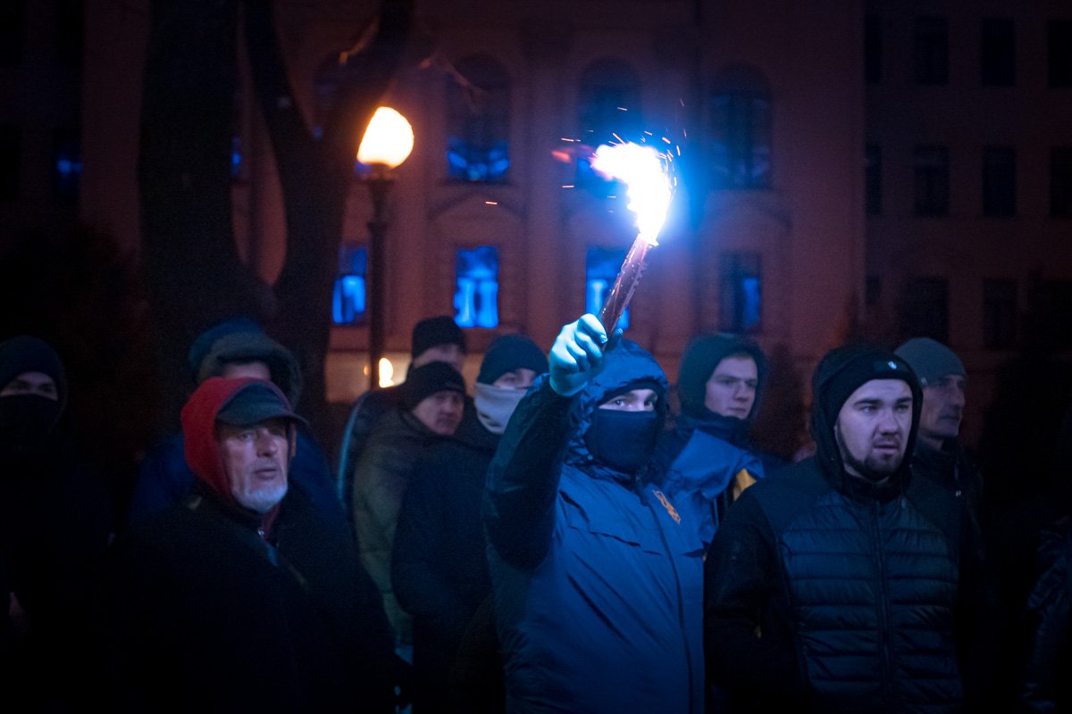 На акцию пришли больше трех сотен людей