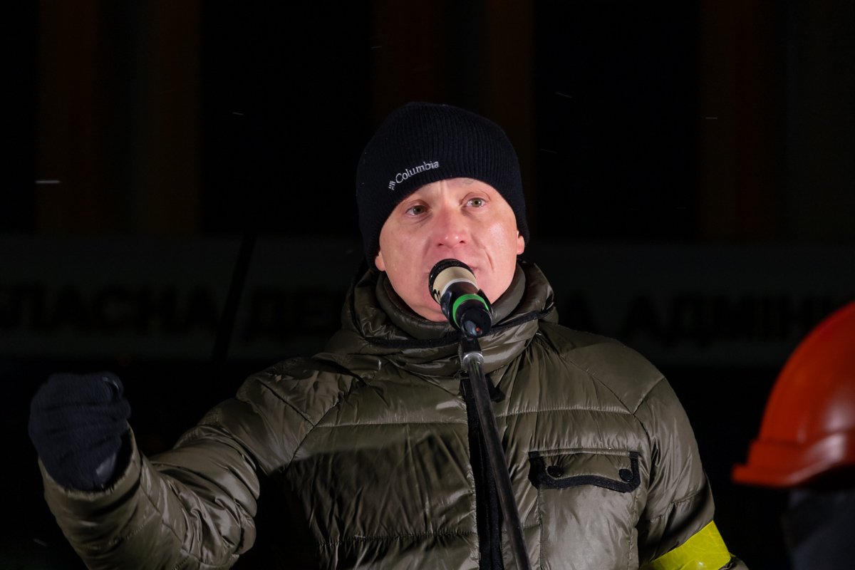 Глава штаба сопротивления капитуляции Андрей Денисенко призвал всех приходить на митинг в Киеве