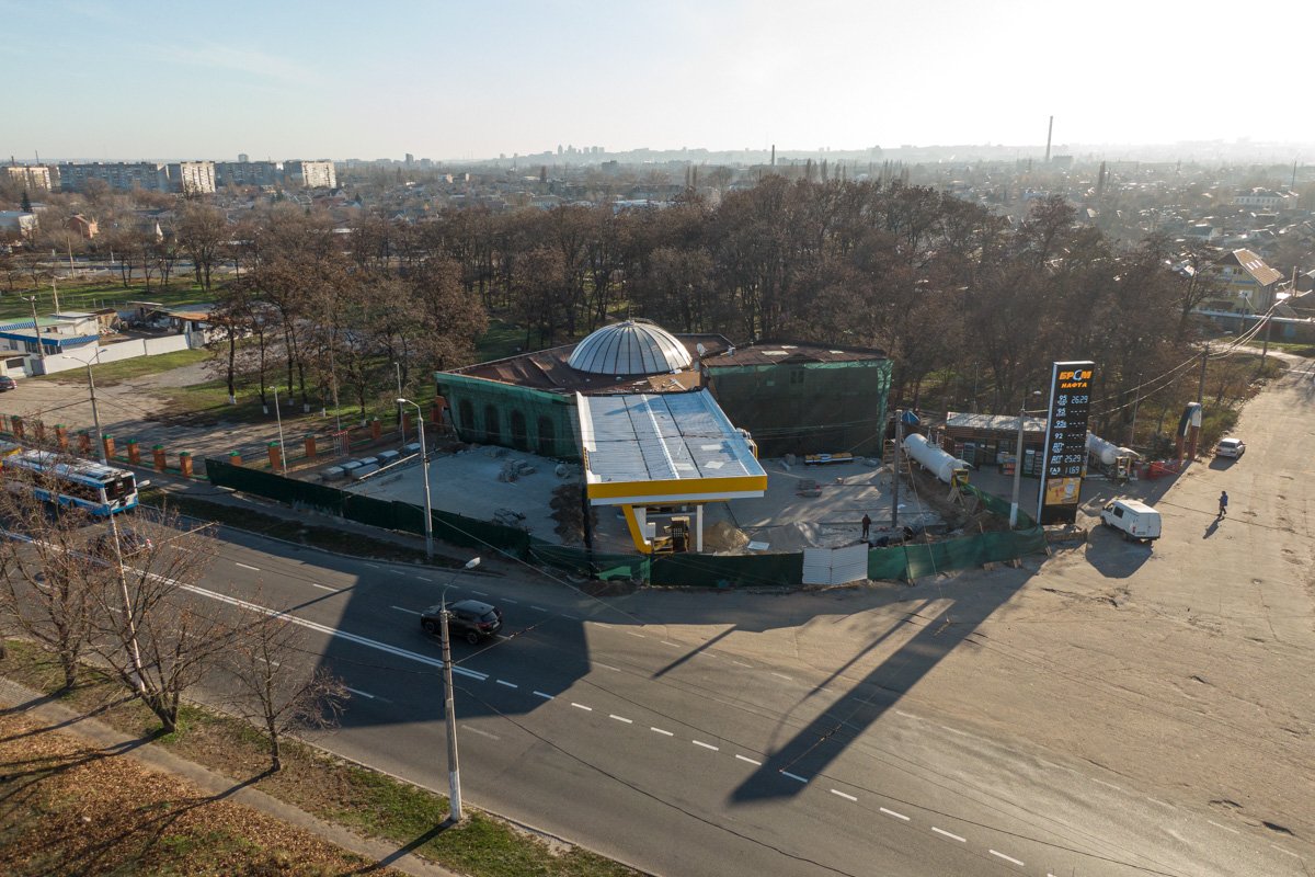 Инцидент произошел на заправке Инцидент произошел на заправке