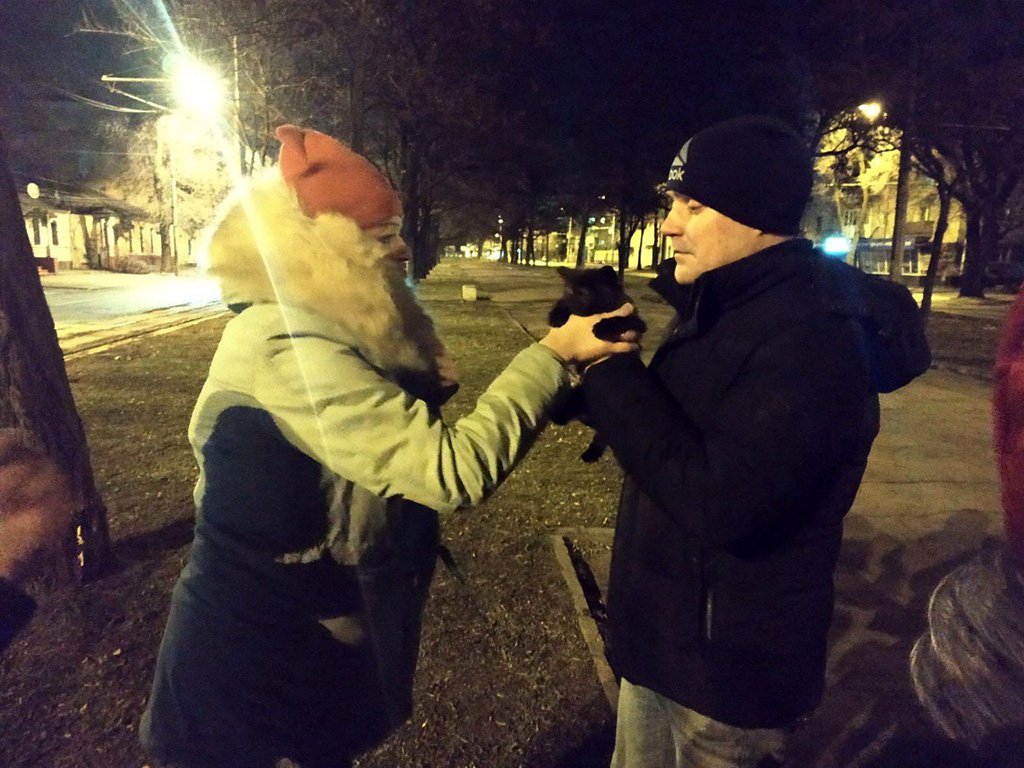 Сейчас жизни пушистика ничего не угрожает