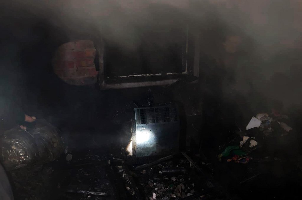 Во время пожара погиб 49-летний мужчина Во время пожара погиб 49-летний мужчина
