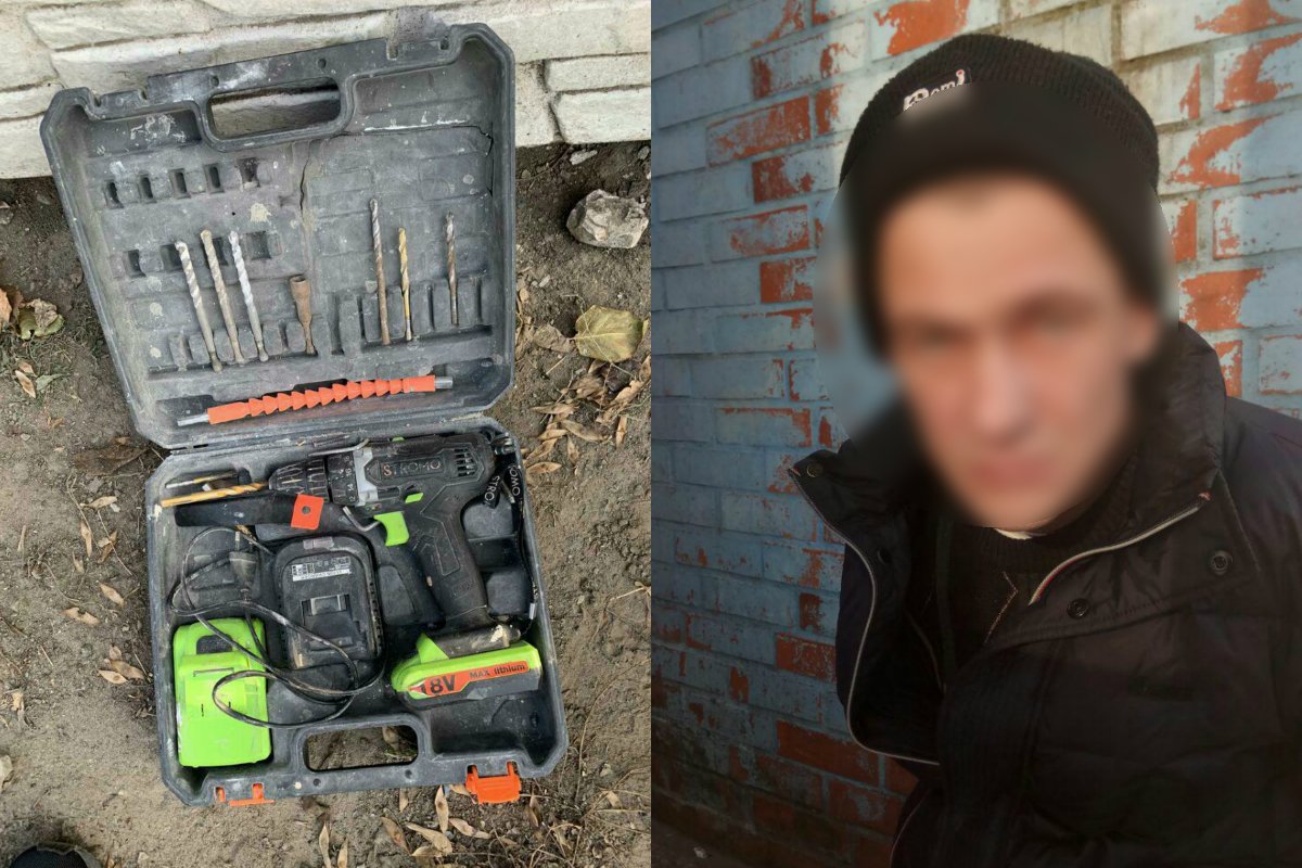 Мужчина залез в ГАЗель и украл инструменты Мужчина залез в ГАЗель и украл инструменты