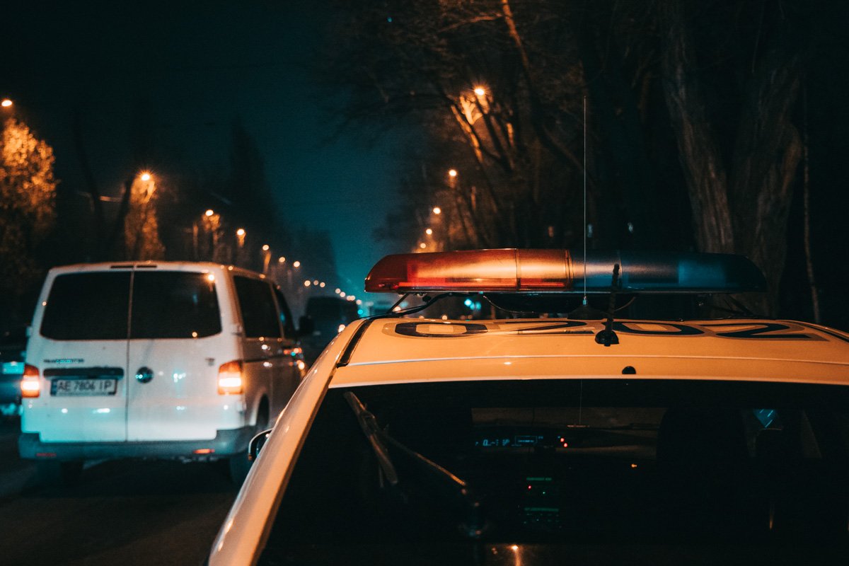 Экипаж патрульной полиции на месте Экипаж патрульной полиции на месте